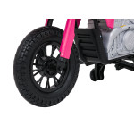 Elektrická motorka HONDA CFR450R - ružová